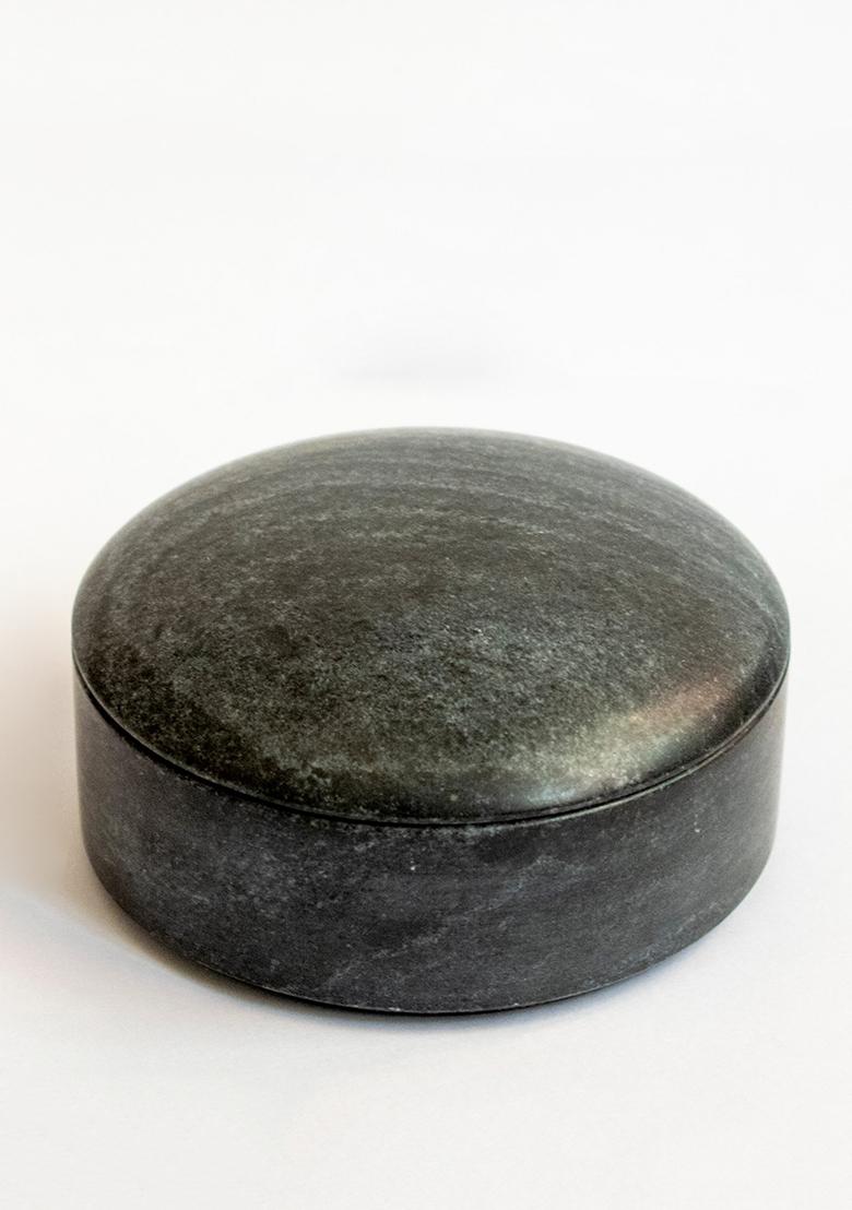 Multi Bulgy Trinket Box Black