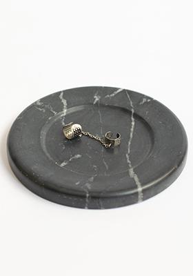 Multi Moon Trinket Tray Black