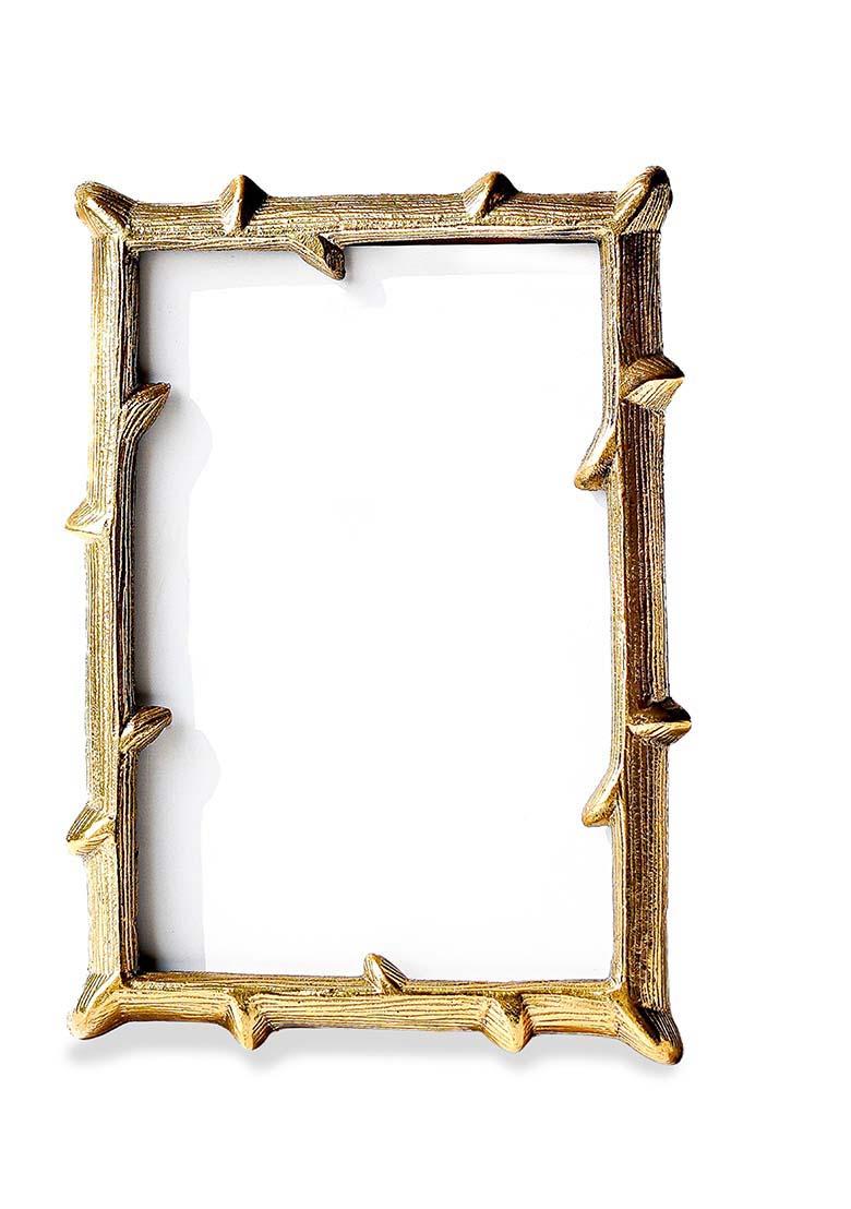 Gold Metal Twig Frame Gold