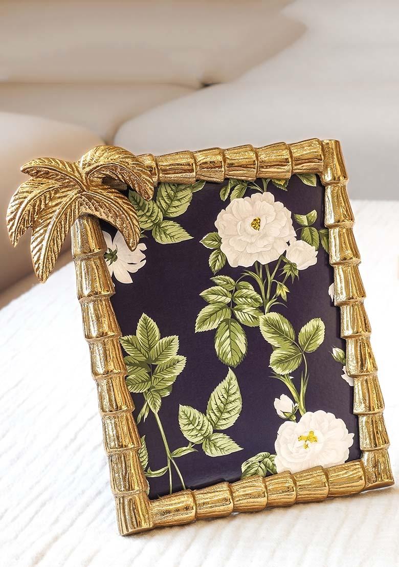 Gold Tropical Gold Palm Tree Frame