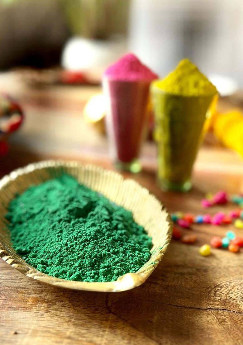 Gold Metal Leaf Tray Small