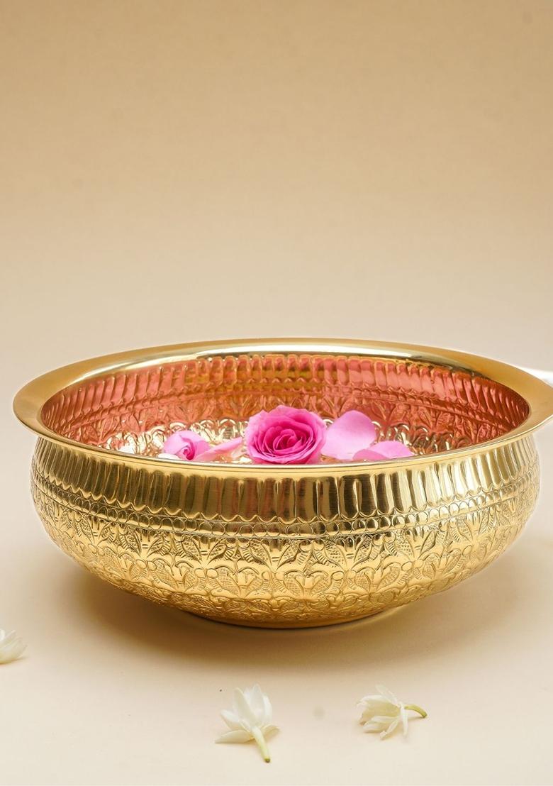 Gold Brass Chitai Urli