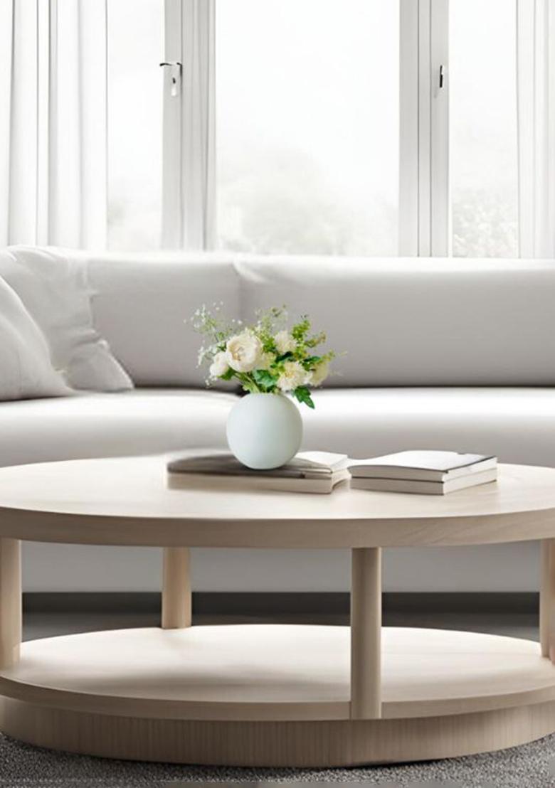 White Metal Flower Vase Small Compact Design