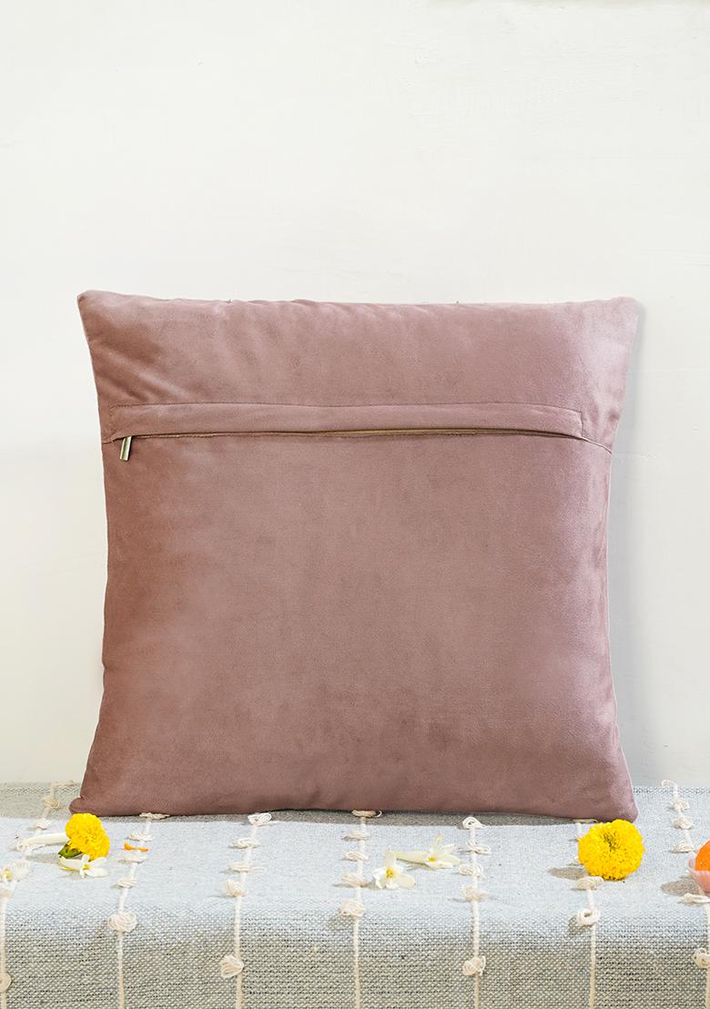 Pink Elysium Dreamscape Floral Symphony Cushion Cover