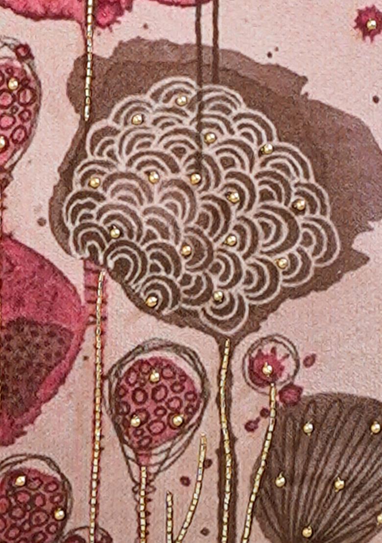 Pink Elysium Dreamscape Enchanted Grove Cushion Cover