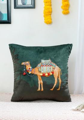 Teal Royal Opulence Velvet Cushion Cover