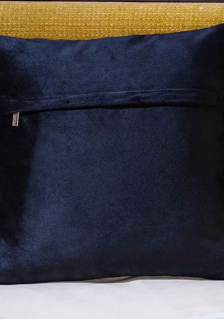 Black Elephants Adornment Cushion Cover