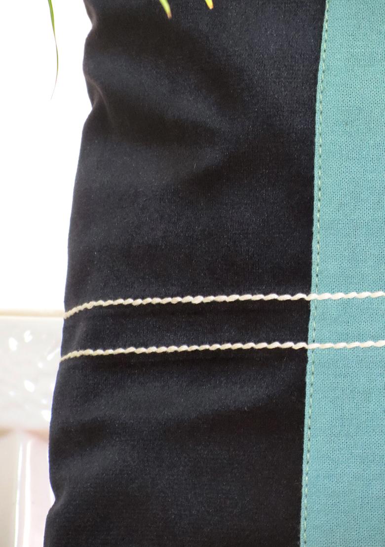 Black Dark Fantasy Velvet Cushion Cover