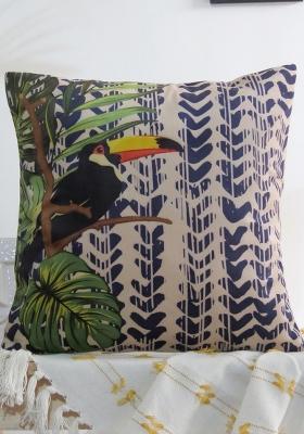 White Tie Dye Inspired Cushion Cover