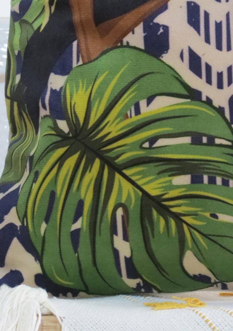 White Tie Dye Inspired Cushion Cover