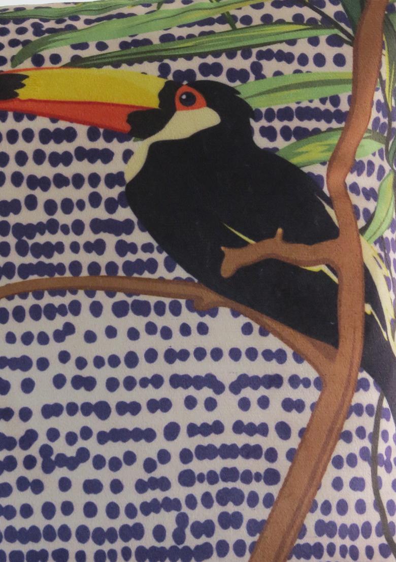 White Tie Dye Inspired Cushion Cover