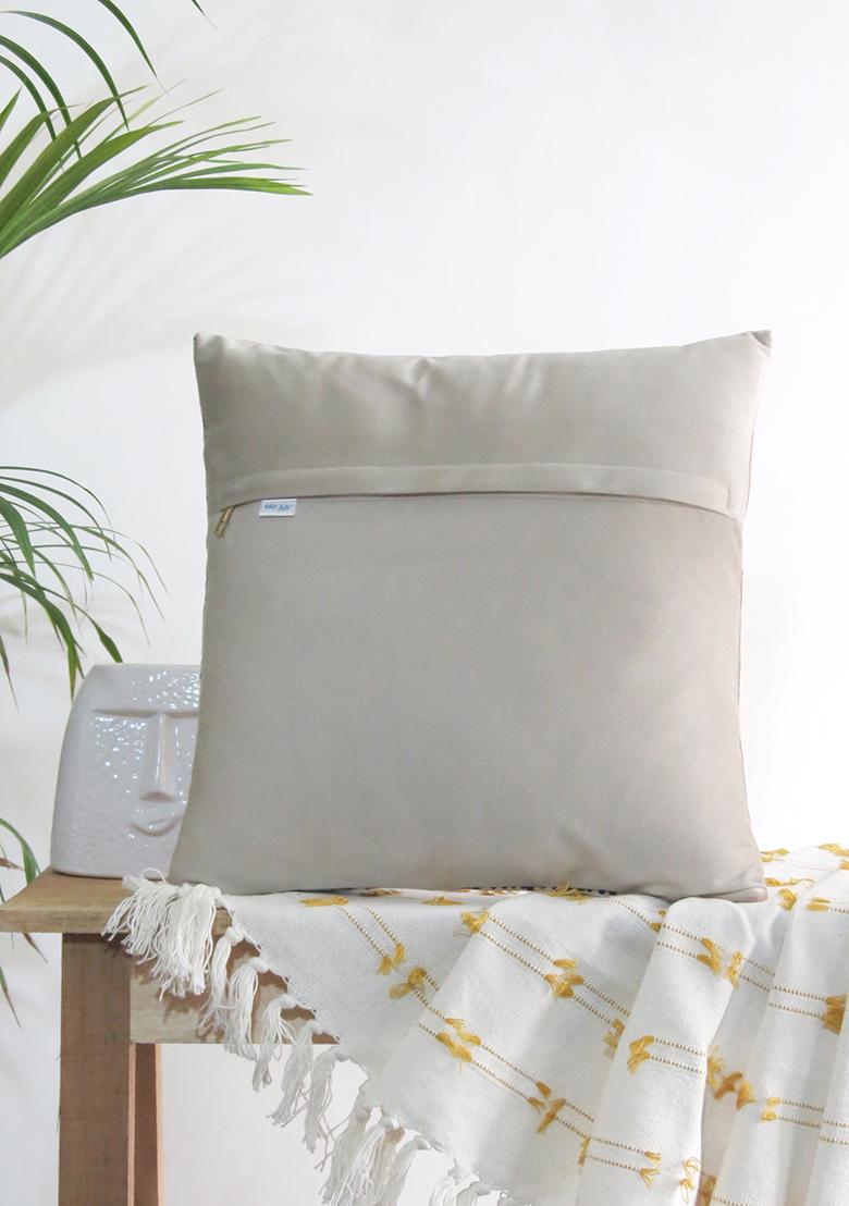 Multi Mirror Work Cushion Cover (Set Of 2)