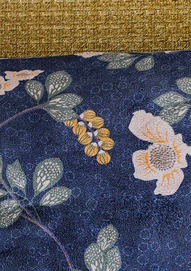 Sea Green Enchanted Wilderness Cushion Cover (Set Of 2)