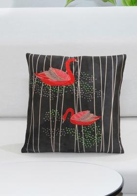 Black Moonlight Sonata Velvet Cushion Cover