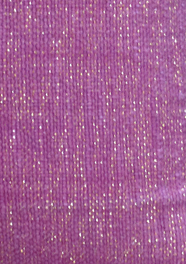 Purple Regal Weave Mauve Texture Cotton Cushion Cover