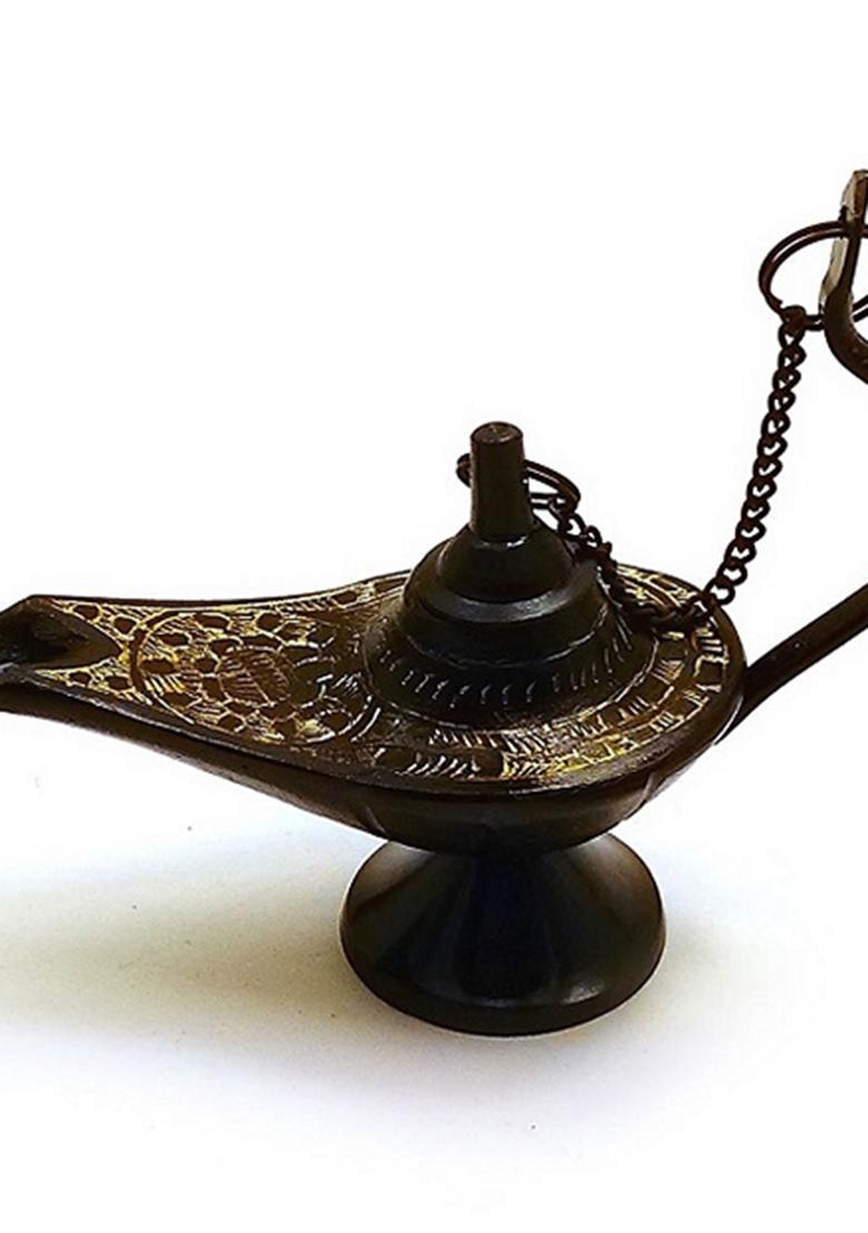 Brass Alladin Chirag Lamp
