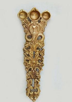 Brass Pooja Hawan Spoon Brass Aarti Spoon