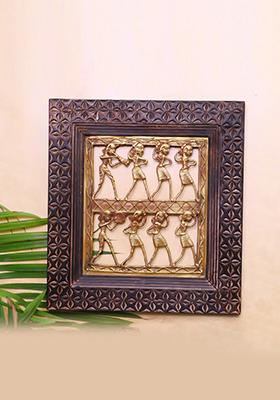 Handcrafted Bastar Art Wall Hangings Brass Dhokra Art