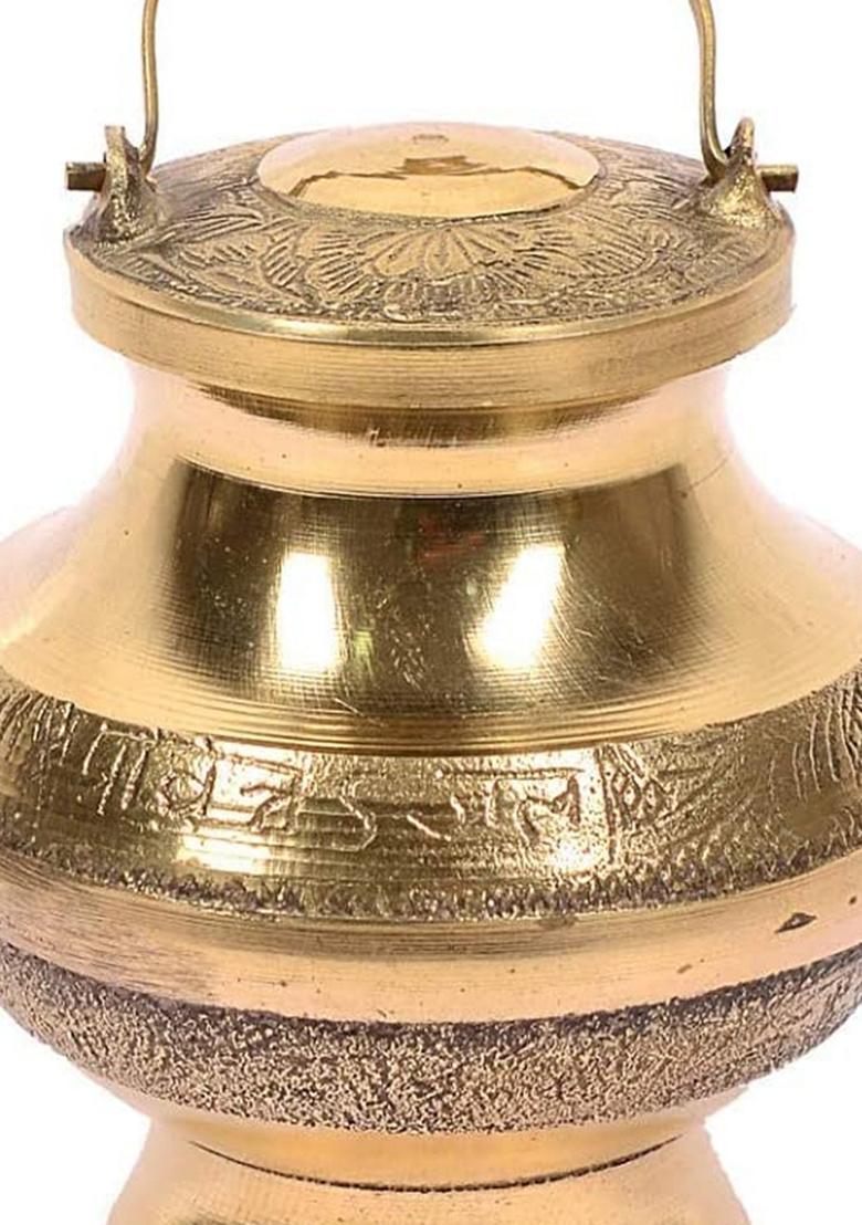 Brass Lota With Cover