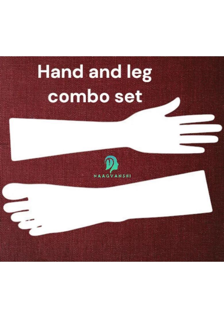 Henna Practice Set Reusable Hand & Leg Combo For Mehandi Artists 200 Gm - Indya