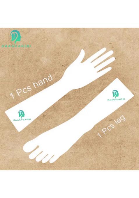 Acrylic Mehendi Combo Set Reusable Hand And Foot For Henna Art Training 200 Gm