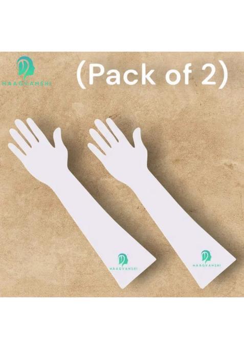 Reusable Mehndi Practice Hands Acrylic Model Set For Henna Artists (Pack Of 2) 50 Gm