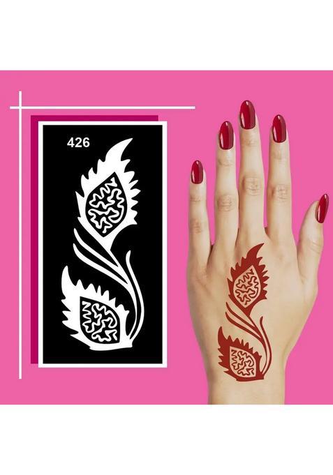 Easy Diy Mehndi Stencil Art Kit For Girls And Women
