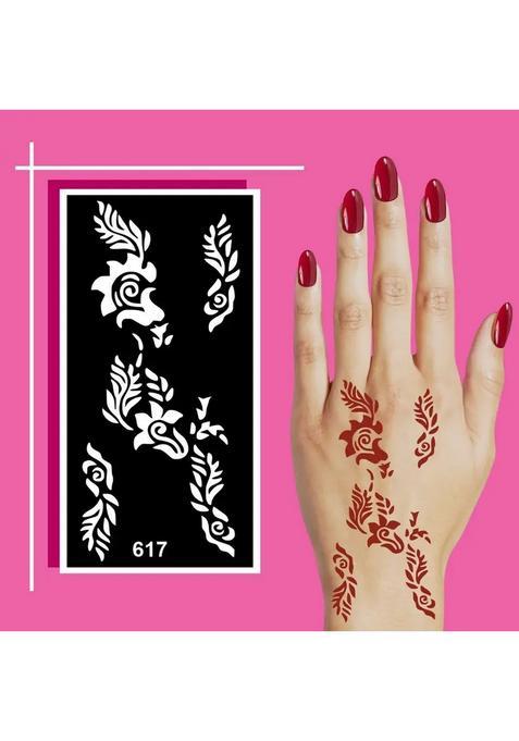 Creative Expression Mehndi Sticker Designed To Inspire Kids Artistic Side