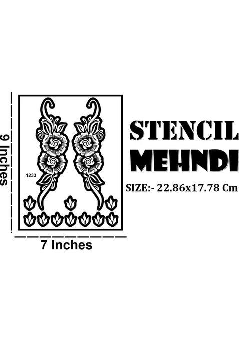 Quick Mehndi Design Stencils For Hands And Fingers