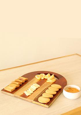 Multi Semielongated Platter