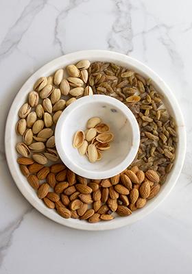 Multi Concentric Chip And Dip Platter