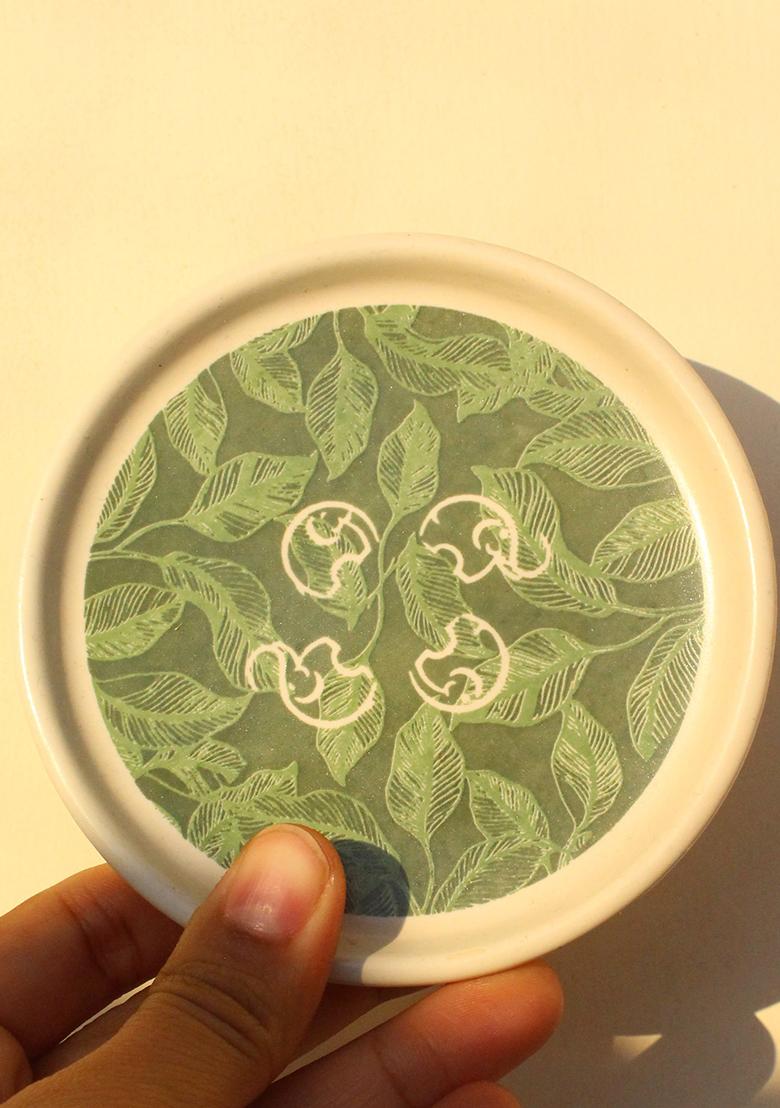 Multi Elli Ceramic Coasters (Set Of 4)