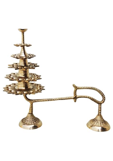 Brass Ganga Arti Bati Small