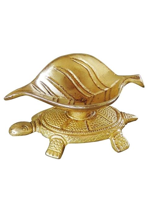 Brass Decorative Tortoise Deepak 