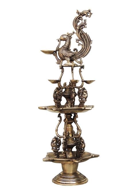Brass Murga Cock Deepak 