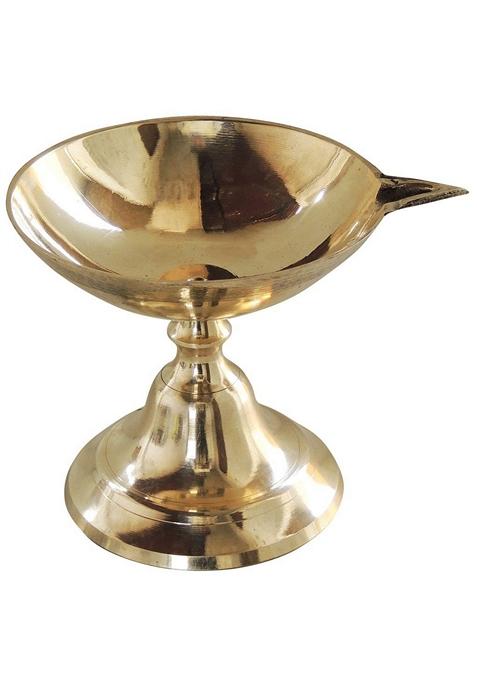 Brass Table Decor Panti Stand Deepak  Pooja Item