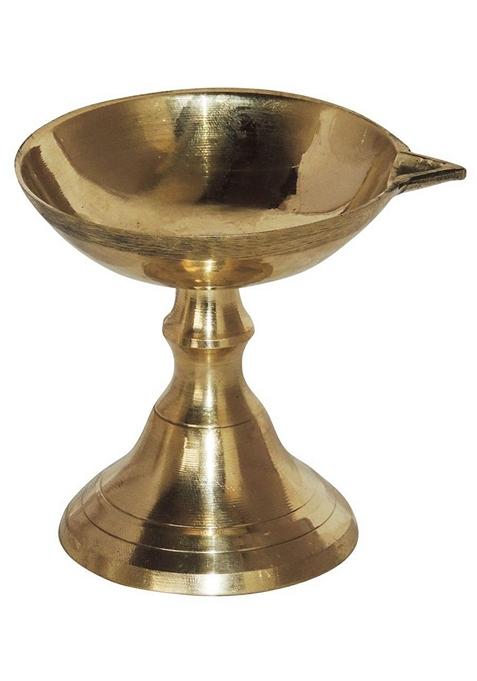 Brass Table Decor Panti Stand Deepak   