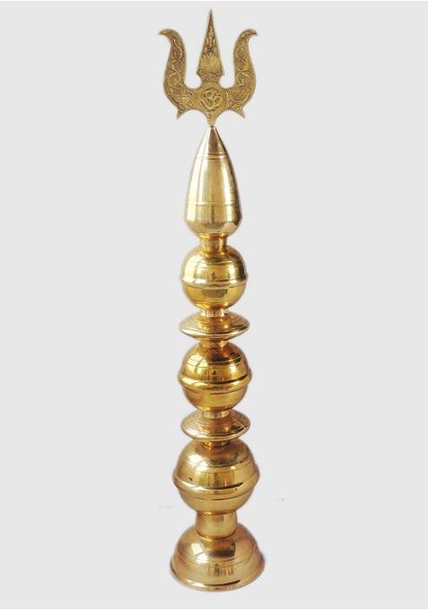 Brass Kalash Trishul 