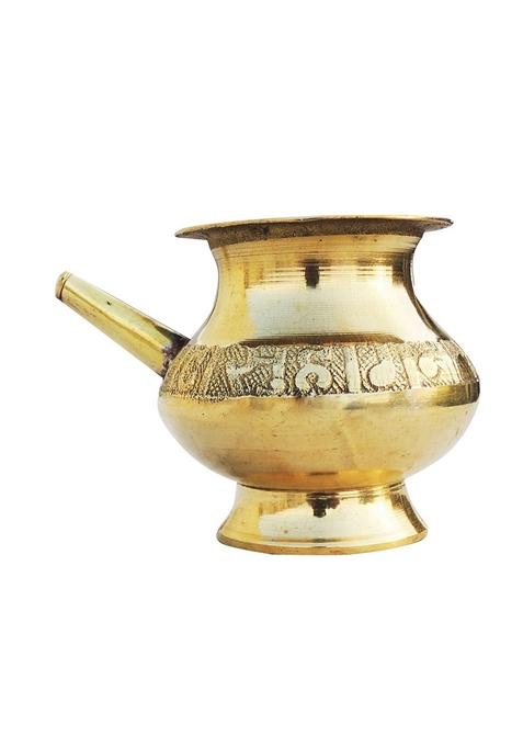 Pure Brass Karwa Lota 