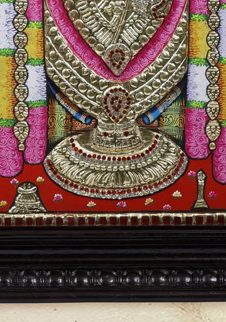 Tirupati Balaji Tanjore Painting 24K Gold