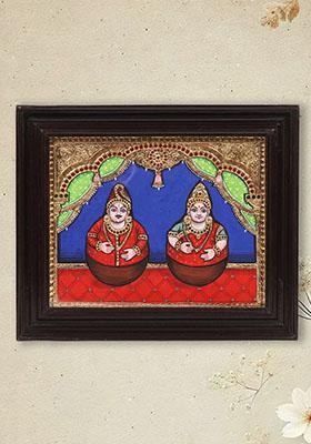 The Thanjavur Doll Tanjore Painting Heritage Art
