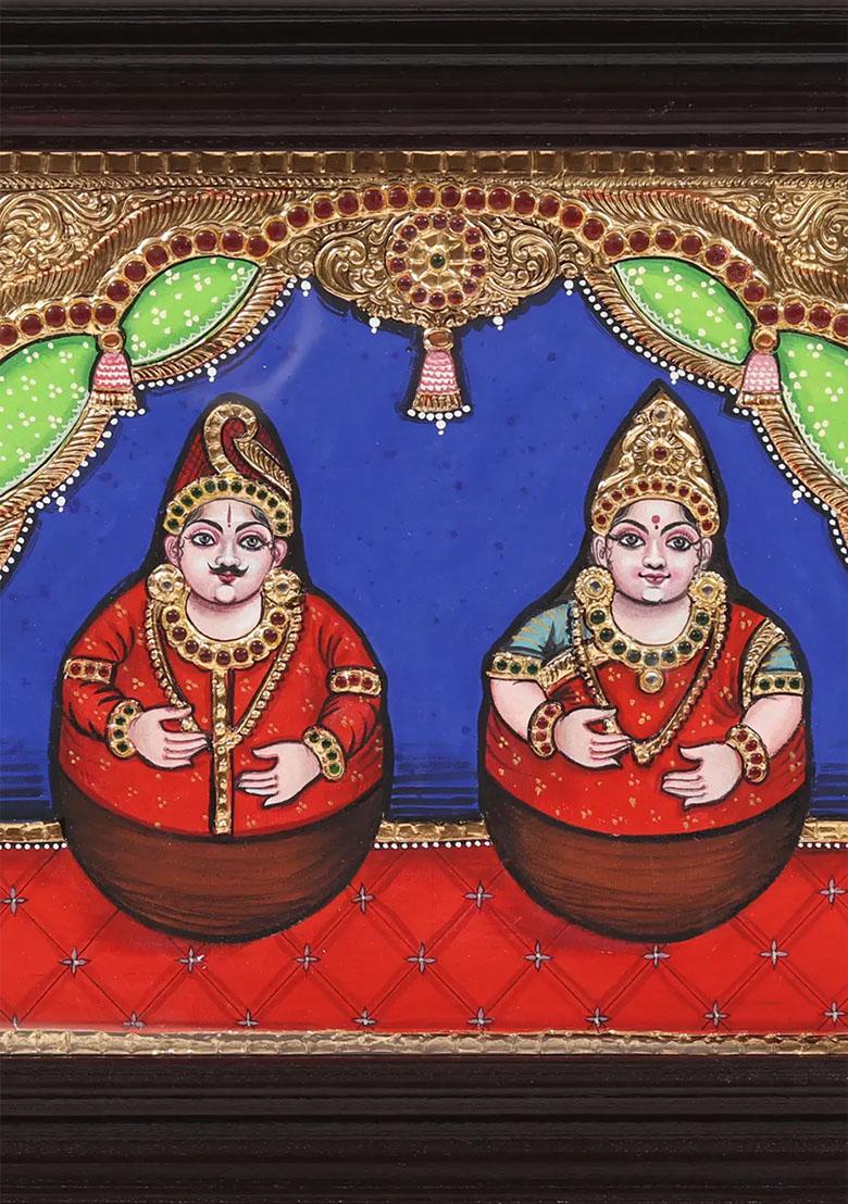 The Thanjavur Doll Tanjore Painting Heritage Art
