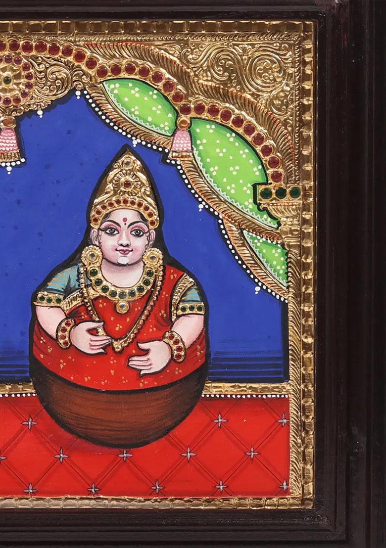 The Thanjavur Doll Tanjore Painting Heritage Art