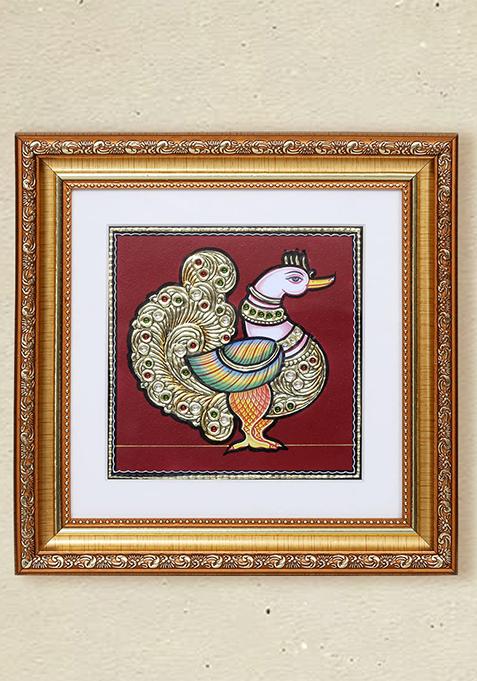 Annam Or Anna Pakshi Tanjore Painting Thanjavur