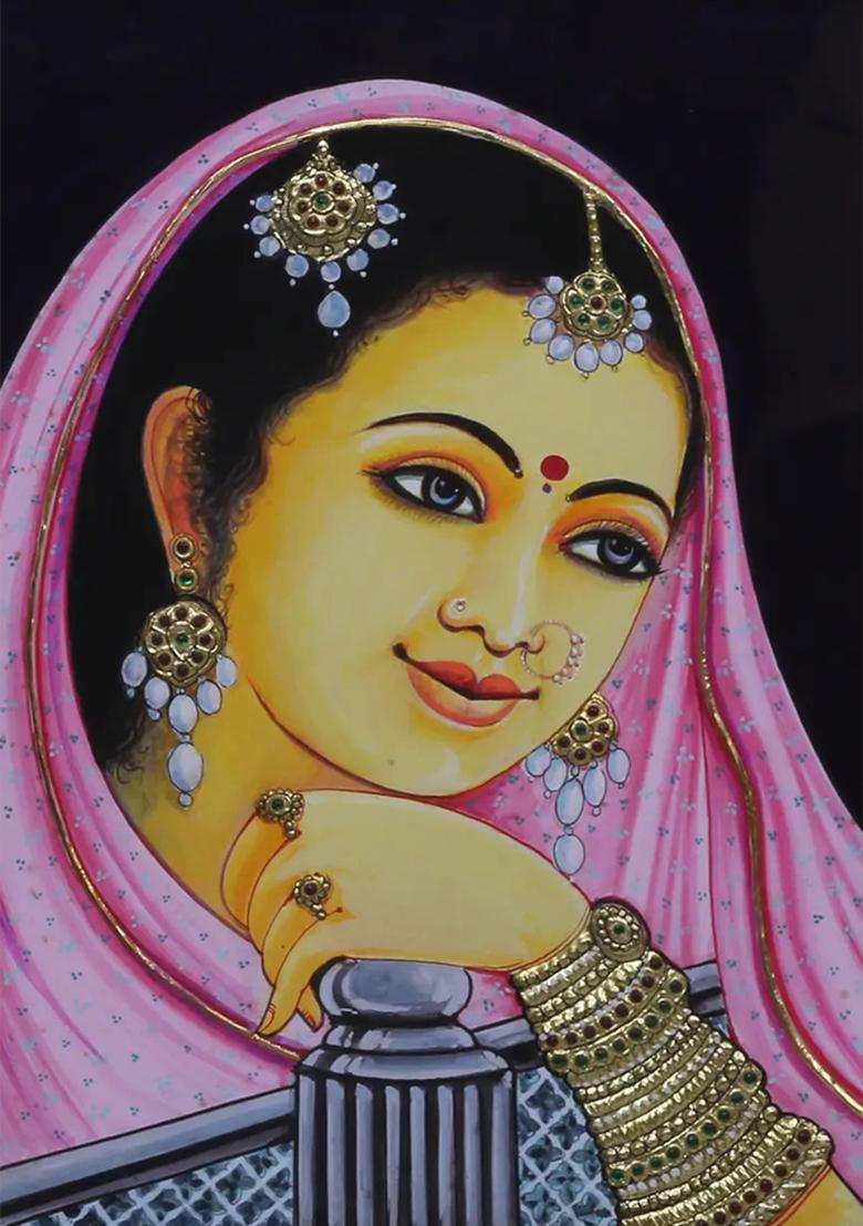 Divine Lady Tanjore Painting Thanjavur