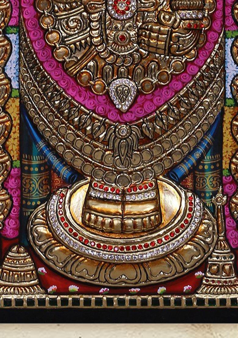 Tirupati Balaji Tanjore Painting