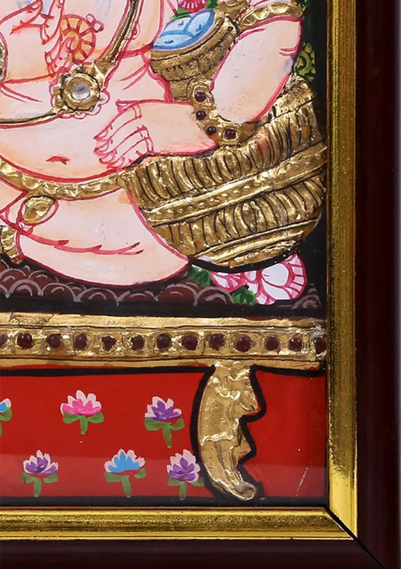 Butter Krishna Tanjore Painting