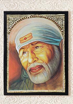 Sai Baba Tanjore Painting