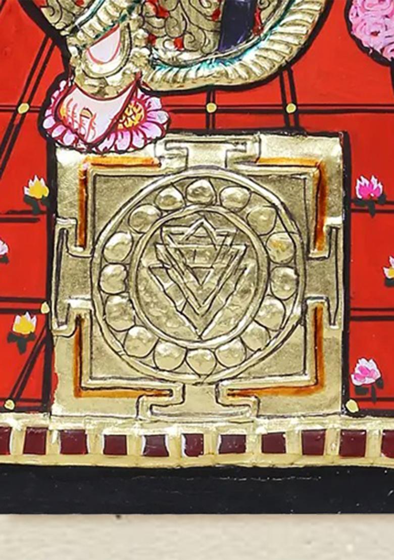 Goddess Rajarajeshwari Tanjore Painting