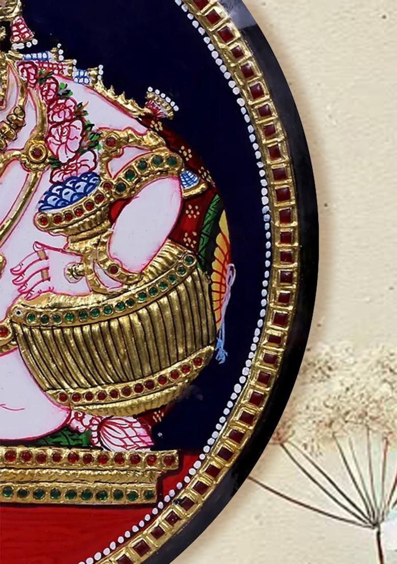 Butter Krishna Tanjore Painting
